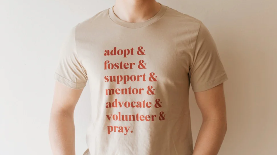Support Foster Care T-Shirt